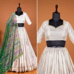 jacquard-silk-off-white-lehenga-choli