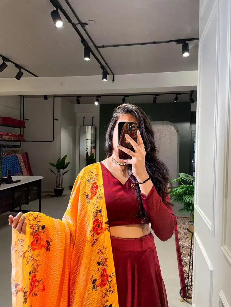 plain-rangoli-silk-maroon-lehenga