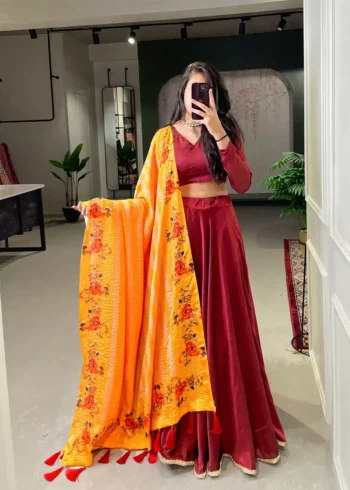 plain-rangoli-silk-maroon-lehenga