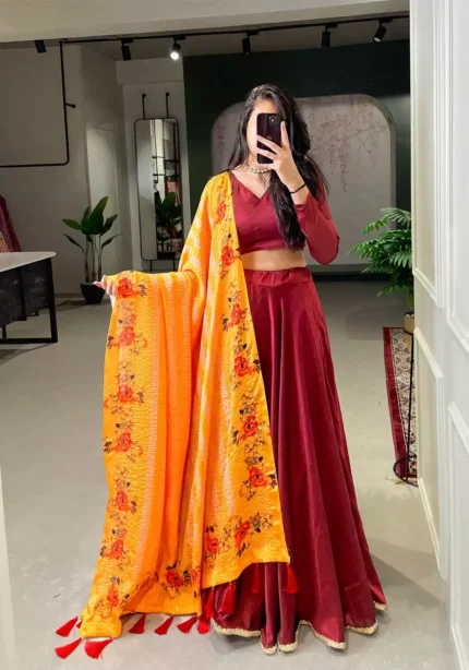 plain-rangoli-silk-maroon-lehenga