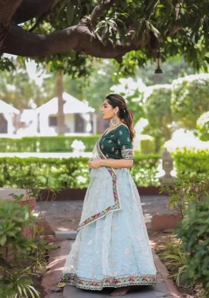 sky-blue-organza-lehenga-choli