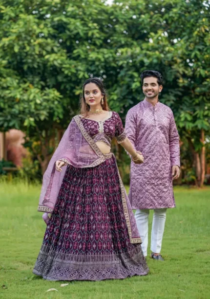 South Indian Marathi Style Lehenga Bella Signora