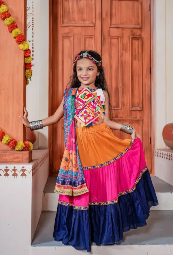 kids navratri chaniya choli