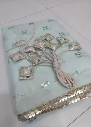 Pastel Green Color Heavy Banglori Silk Party Wear Lehenga Choli