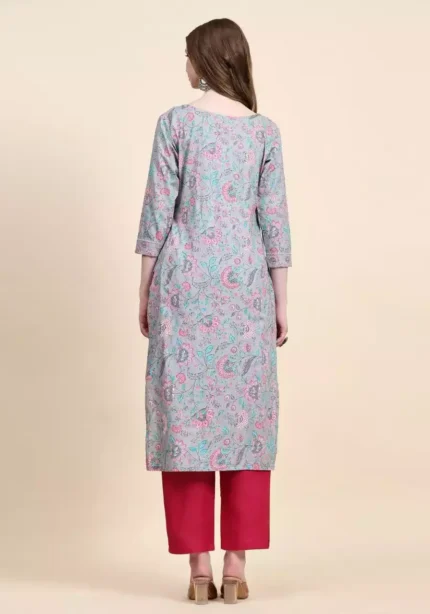 Printed Jaipuri Cotton Kurtas Bottom