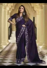 Malaika Arora Heavy Blooming Rangoli Designer Saree