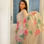 Soft Organza Shriya Pilgaonkar Designer Saree