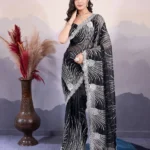 C-Pallu Twill Net Party Wear Designer Saree