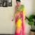Faux Georgette Multi Colour Sequins Saree