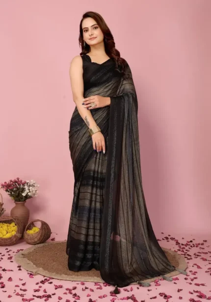 Rangoli Zari Silk Ready to Wear Saree