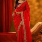 Jimmy Choo Coding and Sequins Work Saree