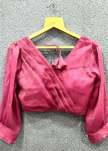 New Bollywood Style Open Back Designer Blouse