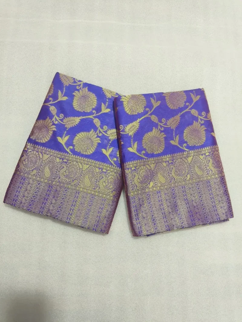 Banarasi Soft Silk Saree with Zari Work