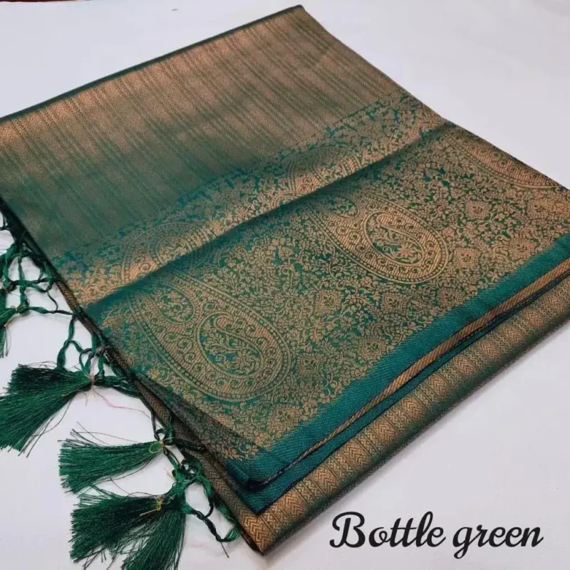 Beautiful Rich Pallu Kuberapattu Silk Sarees with Jacquar Work