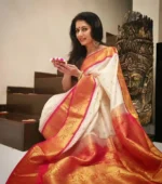 Celebrity Inspired Zari Work Banarasi Silk Saree