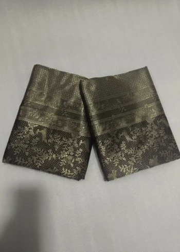 Designer Zari Work Banarasi Silk Saree for Wedding