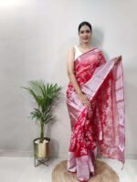 Kanchipuram Ready to Wear Designer Organza Saree