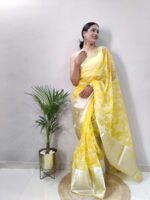 Kanchipuram Ready to Wear Designer Organza Saree