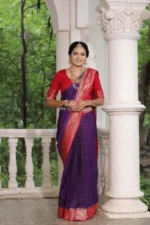 Khadi Georgette Silk Saree with Weaving Blouse