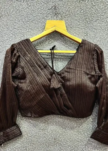 New Bollywood Style Open Back Designer Blouse