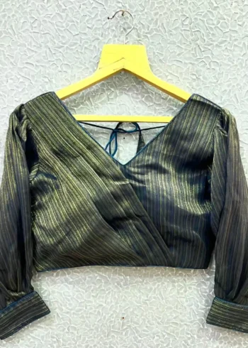 New Bollywood Style Open Back Designer Blouse