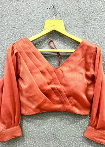New Bollywood Style Open Back Designer Blouse