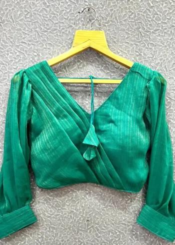 New Bollywood Style Open Back Designer Blouse