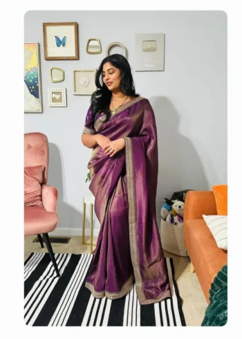 Pure Soft Tissue Zari Base Designer Wedding Saree