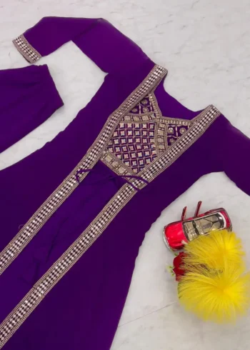 Indo Wester Style Choli with Palazzo and Shrug