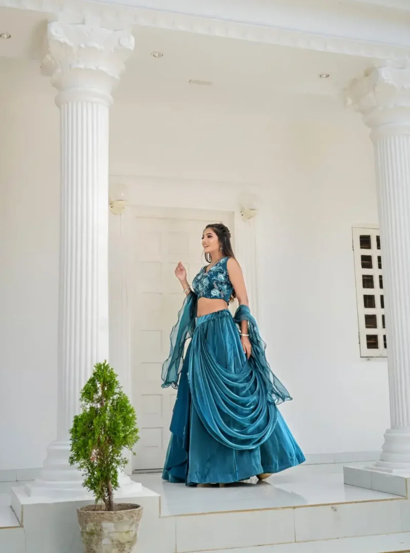Jimmy Choo Heavy Embroidered Couple Lehenga and Kurta for Engagement