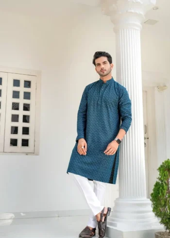 Jimmy Choo Heavy Embroidered Couple Lehenga and Kurta for Engagement
