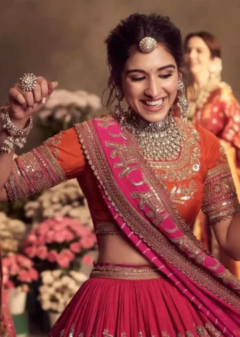 Radhika Merchant Ambani Inspired Bridal Lehenga Choli