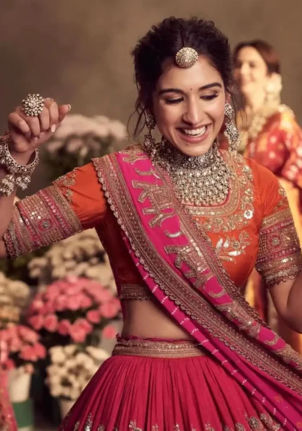 Radhika Merchant Ambani Inspired Bridal Lehenga Choli