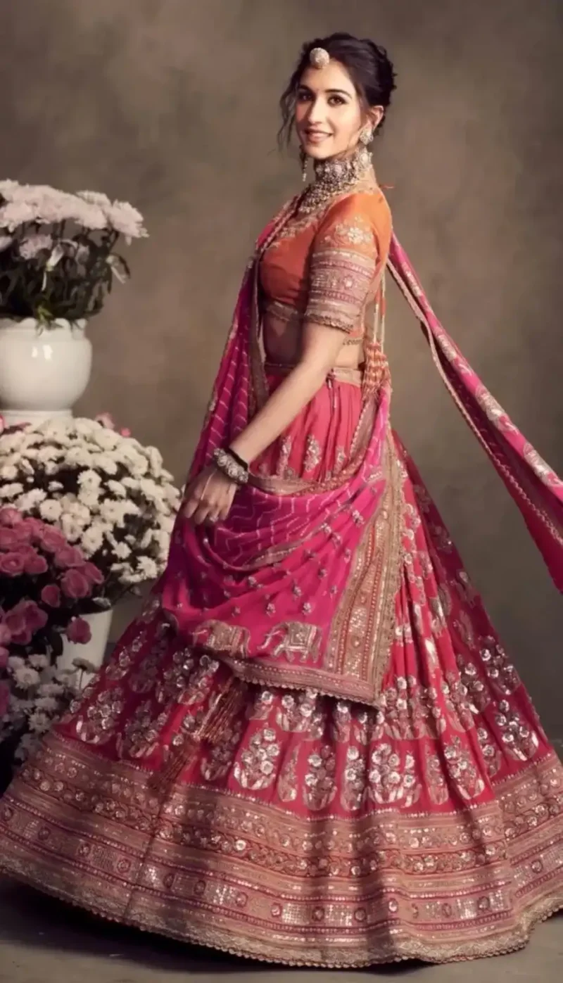 Radhika Merchant Ambani Inspired Bridal Lehenga Choli