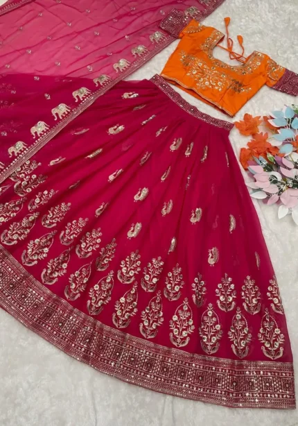 Radhika Merchant Ambani Inspired Bridal Lehenga Choli