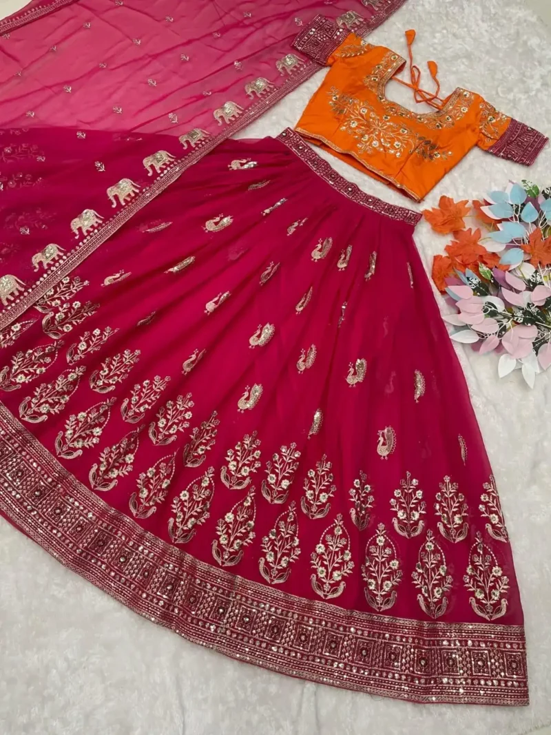 Radhika Merchant Ambani Inspired Bridal Lehenga Choli