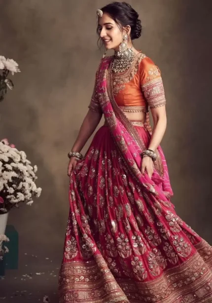 Radhika Merchant Ambani Inspired Bridal Lehenga Choli