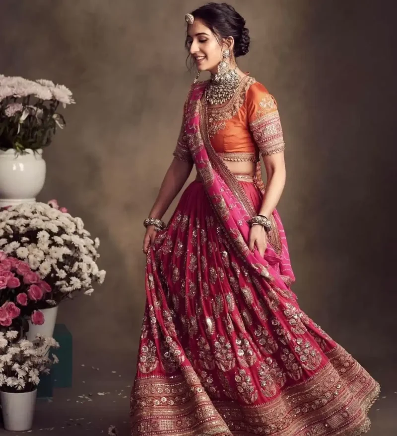 Radhika Merchant Ambani Inspired Bridal Lehenga Choli