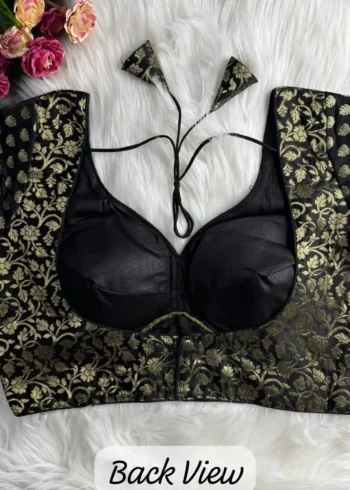 SABYASACHI STYLE PURE NYLON JACQUARD BLOUSE