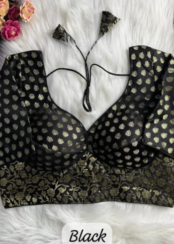 SABYASACHI STYLE PURE NYLON JACQUARD BLOUSE