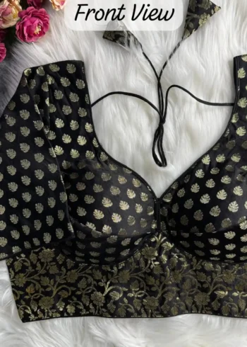 SABYASACHI STYLE PURE NYLON JACQUARD BLOUSE