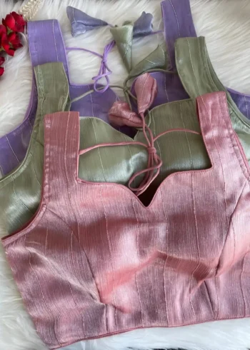 Two Tone Jimmy Choo Shining Bollywood blouse