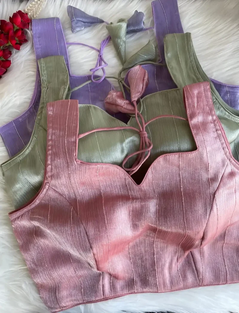 Two Tone Jimmy Choo Shining Bollywood blouse