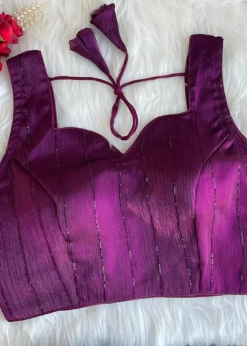 Two Tone Jimmy Choo Shining Bollywood blouse