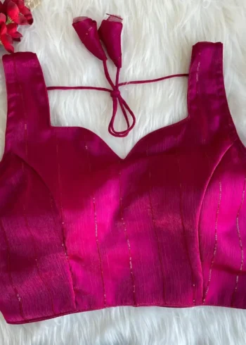 Two Tone Jimmy Choo Shining Bollywood blouse