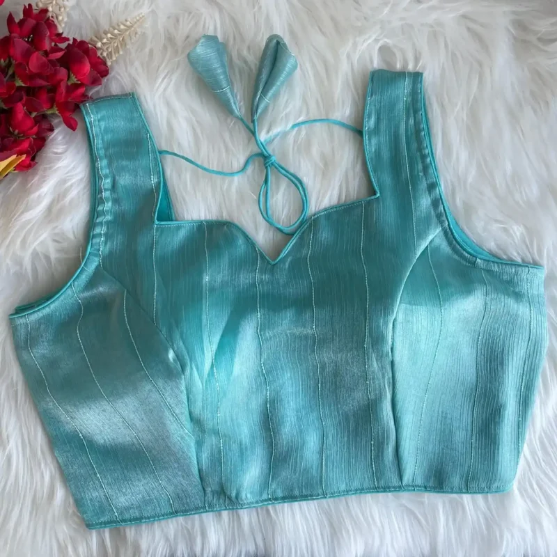 Two Tone Jimmy Choo Shining Bollywood blouse