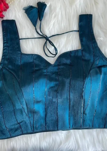 Two Tone Jimmy Choo Shining Bollywood blouse
