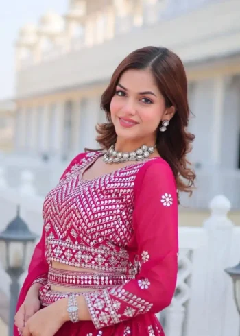 Wedding Wear Heavy Embroidered Designer Lehenga Choli