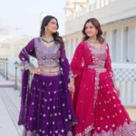 Wedding Wear Heavy Embroidered Designer Lehenga Choli