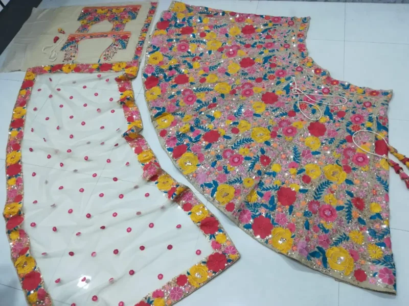 Multi-Color-Faux-Georgette-Lehenga-Choli-blouse